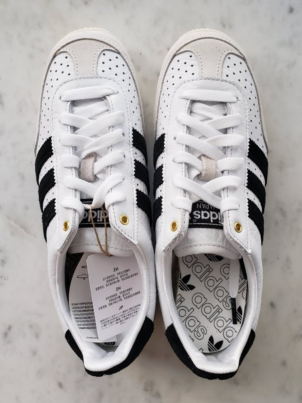[Size 5.5] Adidas Japan W white black gold IH5489 - Brand New